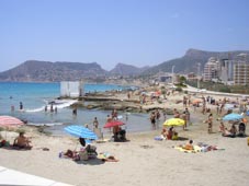 One of Calpe's Beaches - Costa Blanca